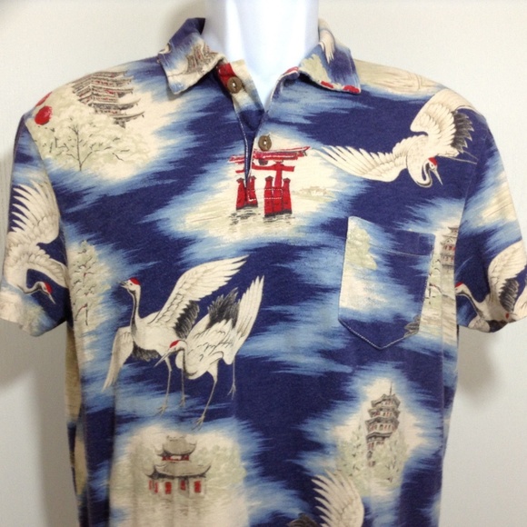Polo Ralph Lauren Other - Polo Ralph Lauren Hawaiian Shirt Graphic Mens M